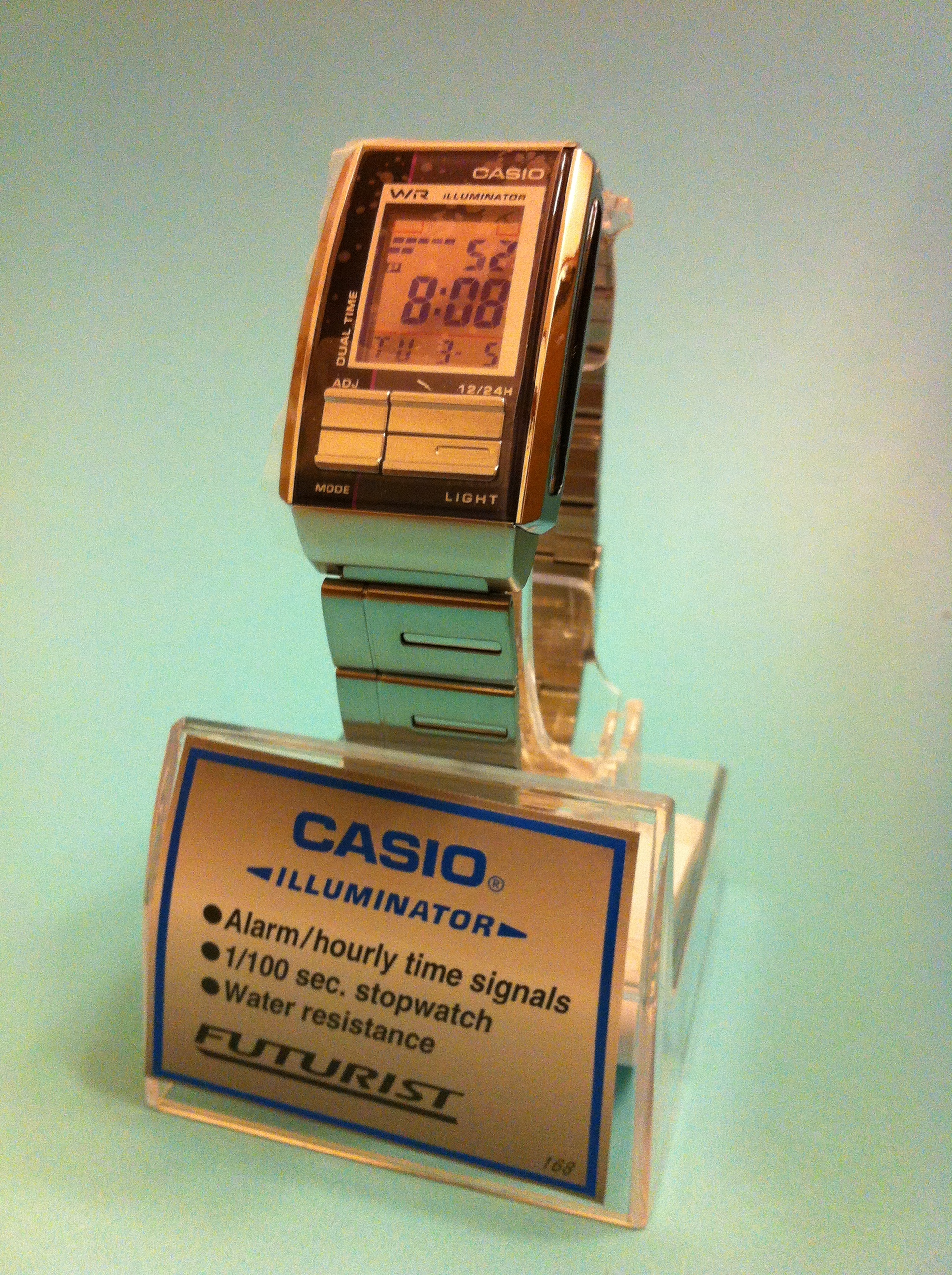 CASIO FUTURIST（カシオ フューチャリスト） LA-201WD-6A: メンズ おしゃれなデジタル腕時計 ビジネスにも！